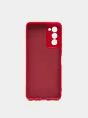 Бордовый чехол с защитой камеры и бархатом внутри CAMON 18, CAMON 18P, CAMON 18T