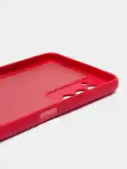 Бордовый чехол с защитой камеры и бархатом внутри CAMON 18, CAMON 18P, CAMON 18T