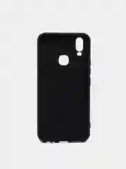 Черный чехол с защитой камеры и бархатом внутри VIVO Y11