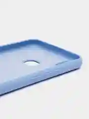 Небесно-голубой чехол с защитой камеры и бархатом внутри VIVO Y11