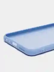 Небесно-голубой чехол с защитой камеры и бархатом внутри VIVO Y11