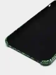 Зеленый чехол-накладка для iPhone 6 6S 7 8 Plus, XR X XS Max, 11 с изображением змеиной кожи