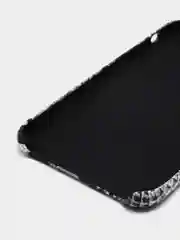 Белый чехол-накладка для iPhone 6 6S 7 8 Plus, XR X XS Max, 11 с изображением змеиной кожи