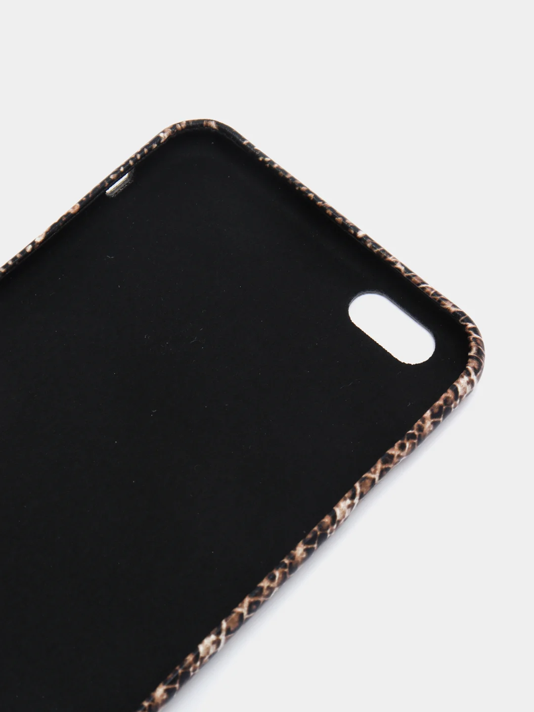 Тёмно-коричневый чехол-накладка для iPhone 6 6S 7 8 Plus, XR X XS Max, 11 с изображением змеиной кожи