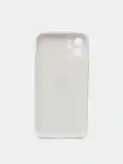 Чехол силиконовый со стеклянной панелью для iPhone 12