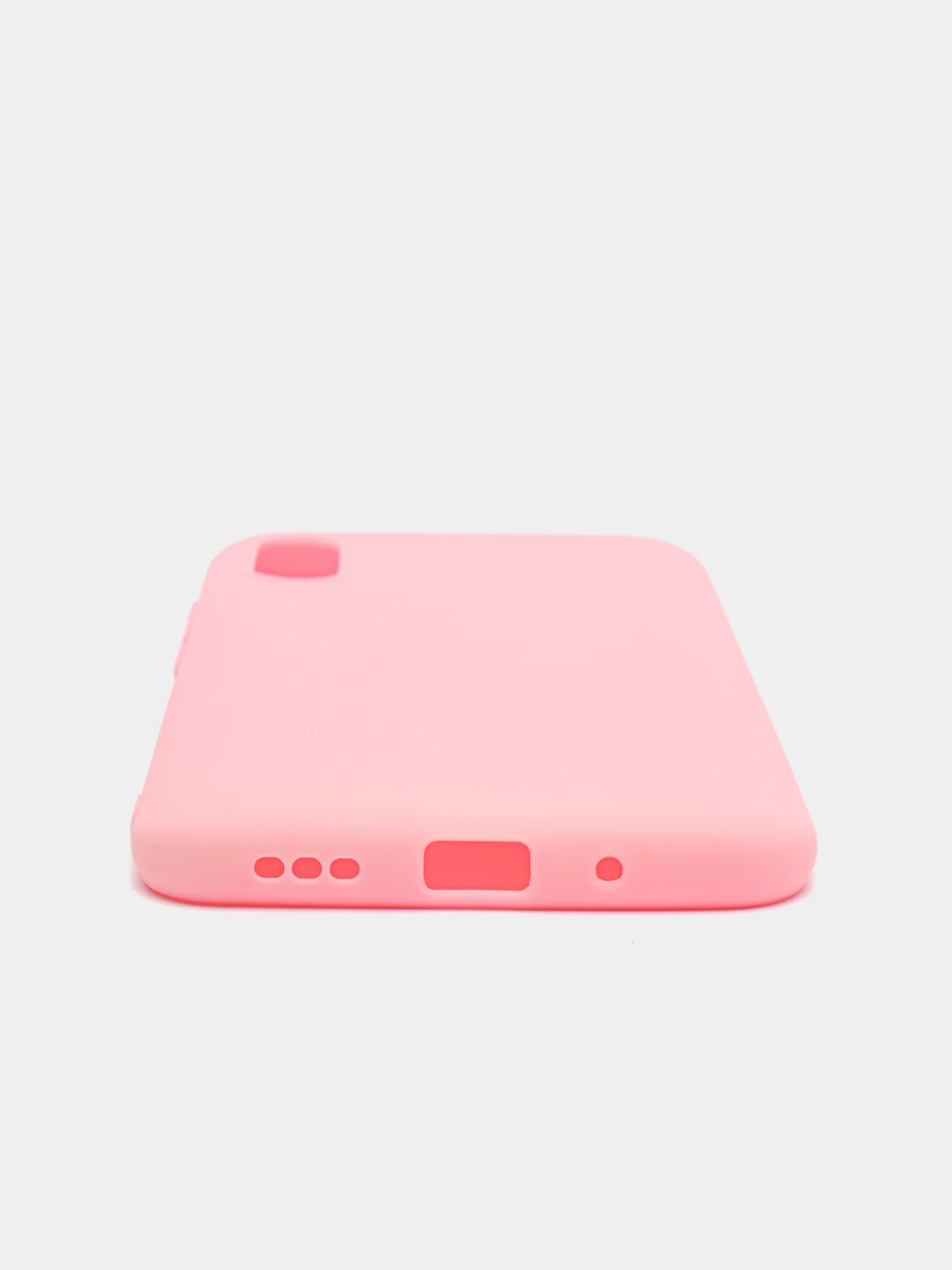 Розовый чехол для Xiaomi Redmi 9A силиконовый, разные цвета