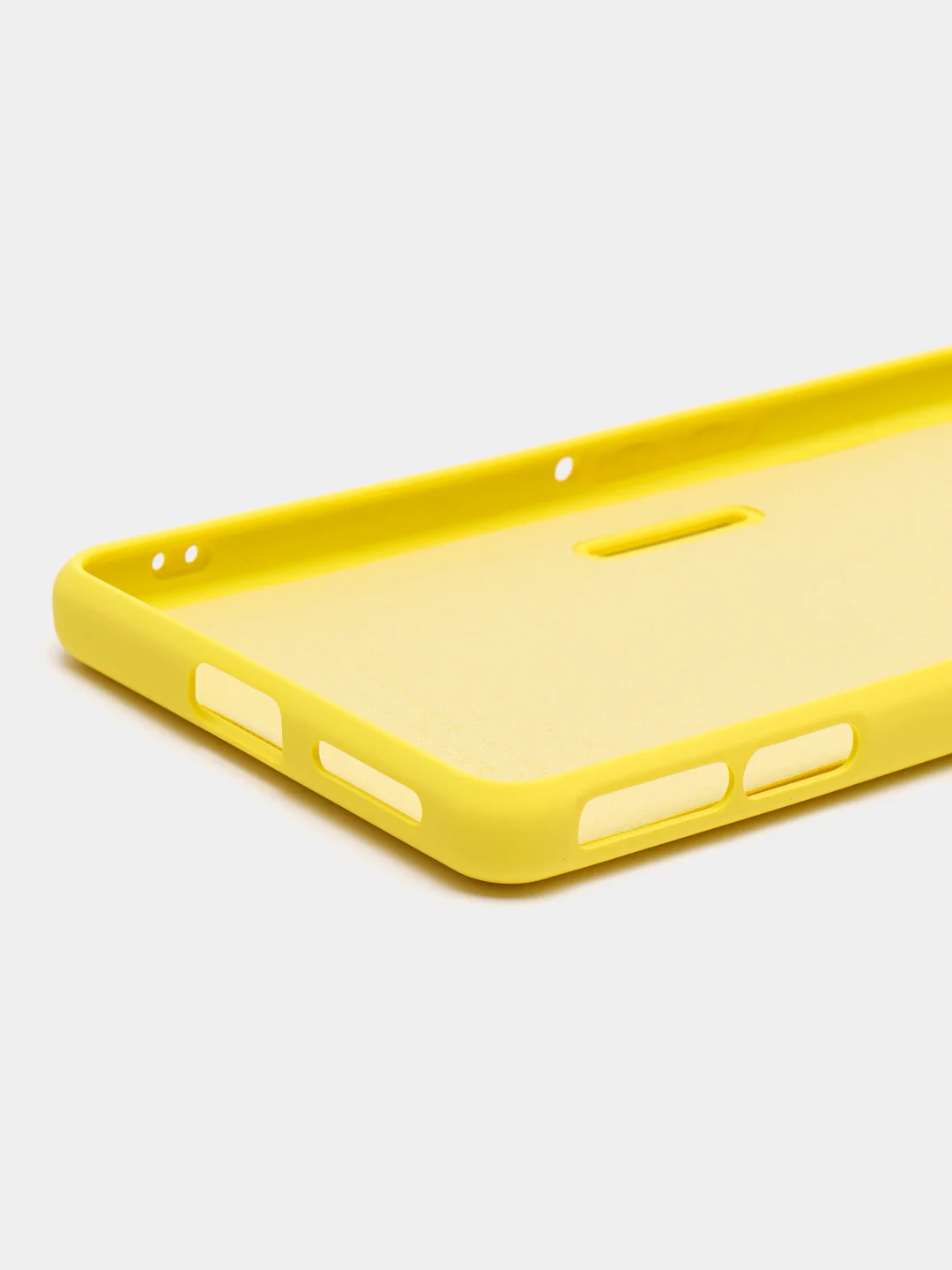 Желтый чехол XIAOMI POCO f4 GT, с защитой камеры и бархатом внутри