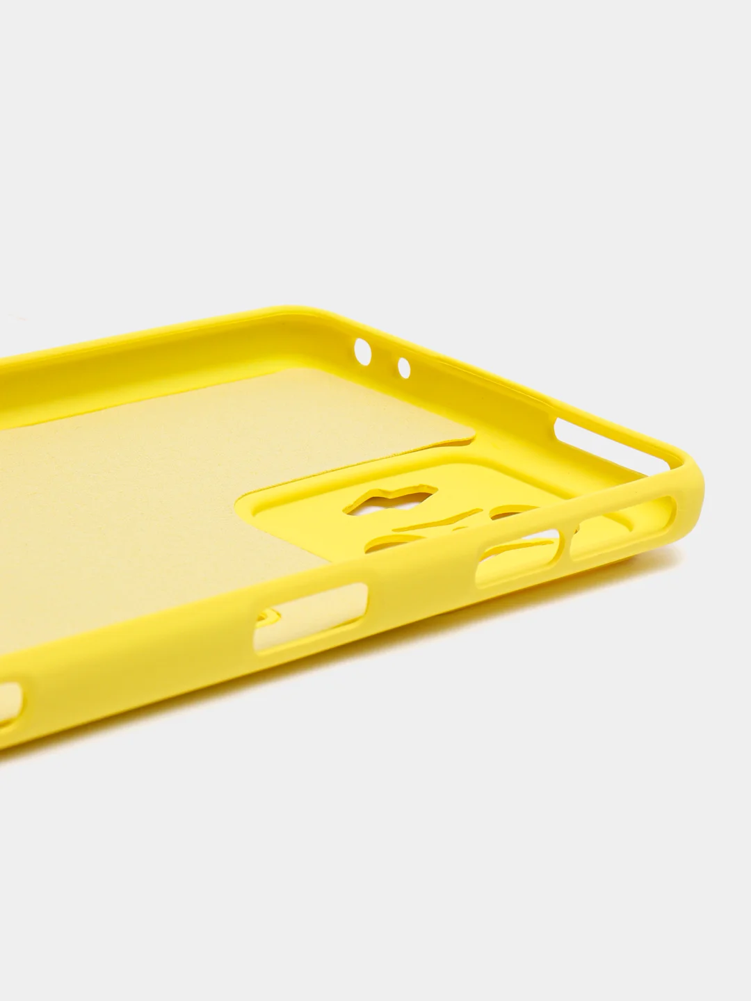 Желтый чехол XIAOMI POCO f4 GT, с защитой камеры и бархатом внутри