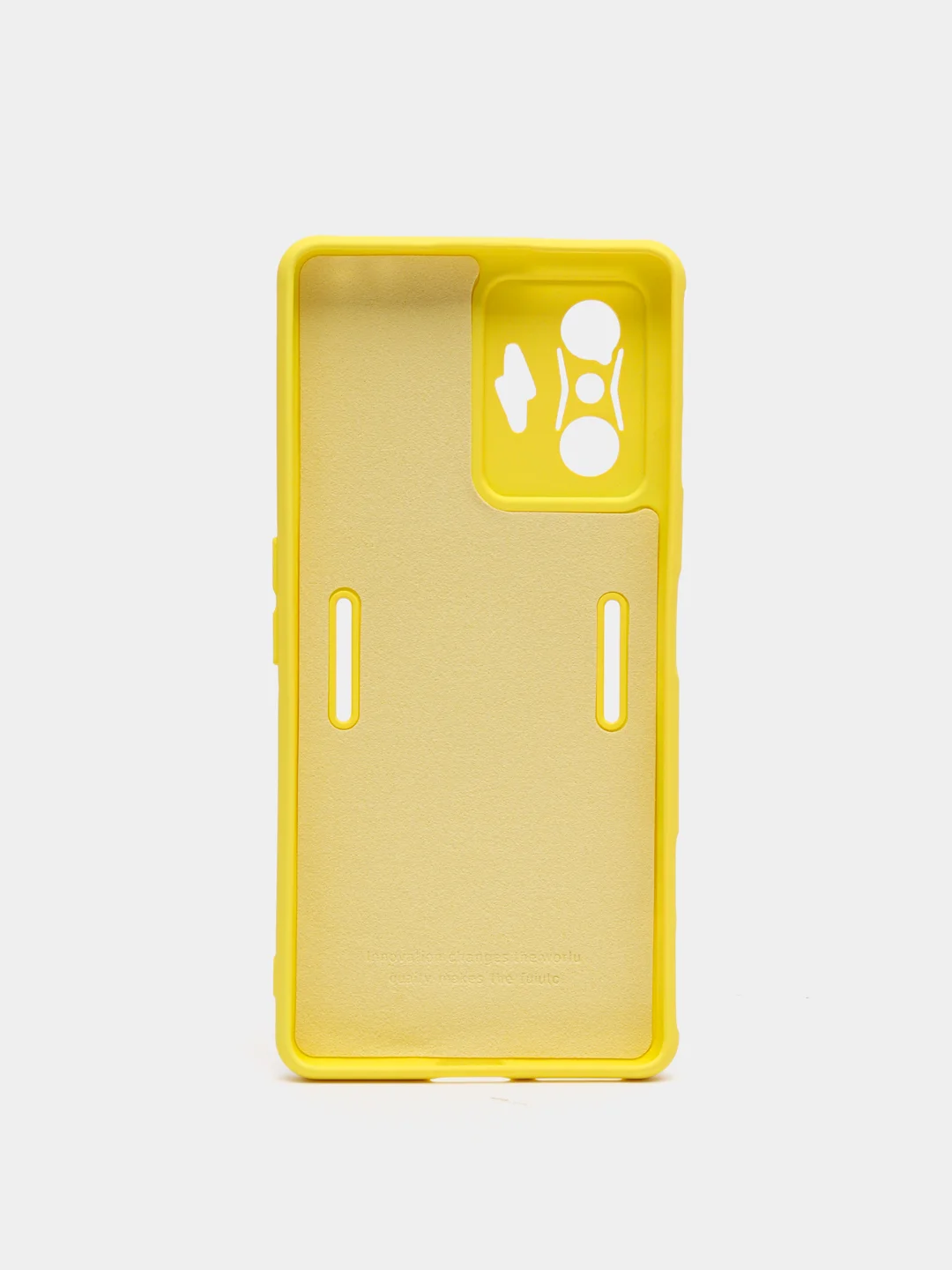 Желтый чехол XIAOMI POCO f4 GT, с защитой камеры и бархатом внутри