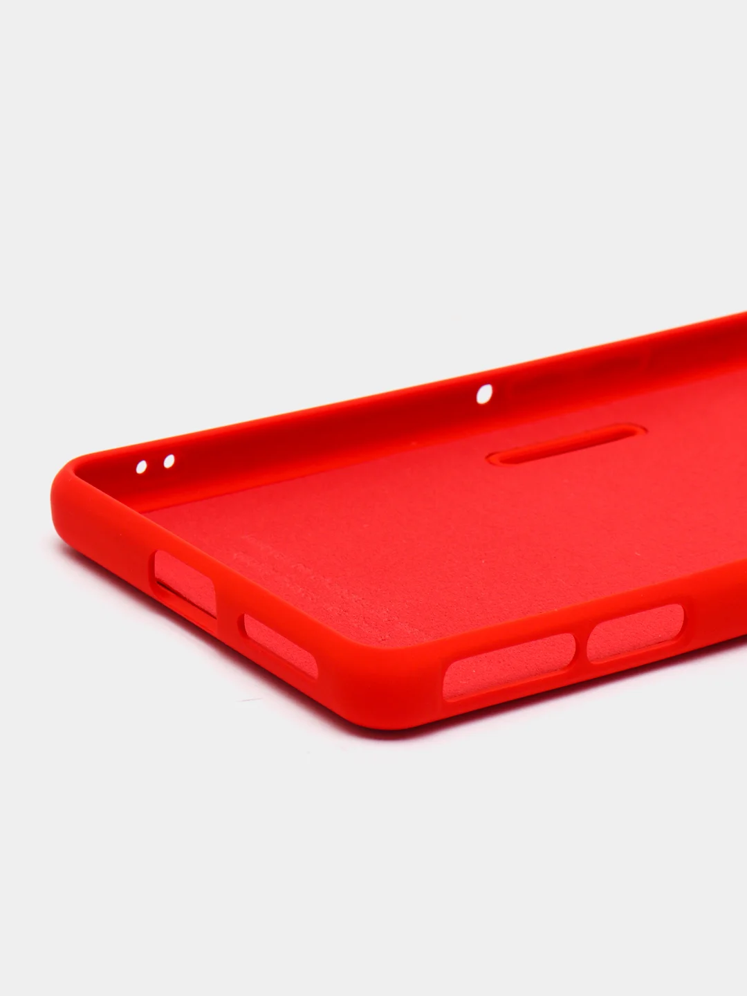 Красный чехол XIAOMI POCO f4 GT, с защитой камеры и бархатом внутри