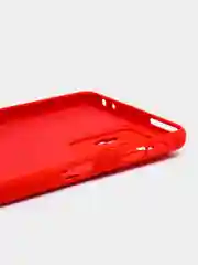 Красный чехол XIAOMI POCO f4 GT, с защитой камеры и бархатом внутри