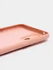 Бежевый чехол REALME GT NEO 2T с защитой камеры и бархатом внутри