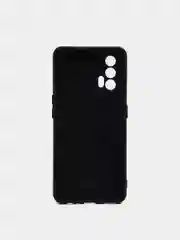 Черный чехол REALME GT NEO 2T с защитой камеры и бархатом внутри