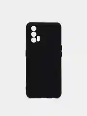 Черный чехол REALME GT NEO 2T с защитой камеры и бархатом внутри