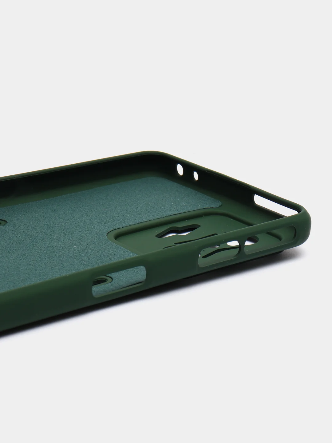Зеленый чехол XIAOMI POCO f4 GT, с защитой камеры и бархатом внутри