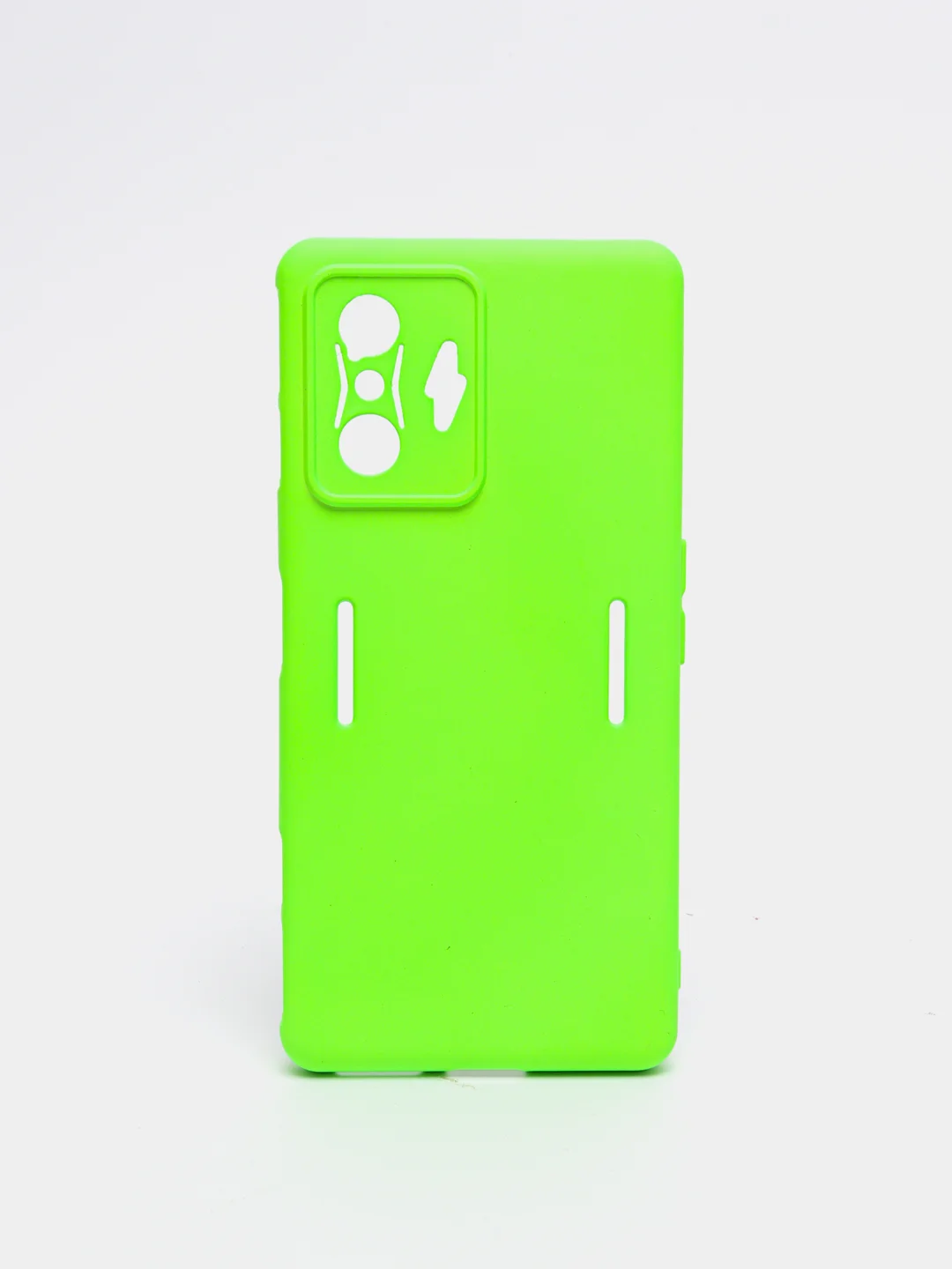Лайм чехол XIAOMI POCO f4 GT, с защитой камеры и бархатом внутри