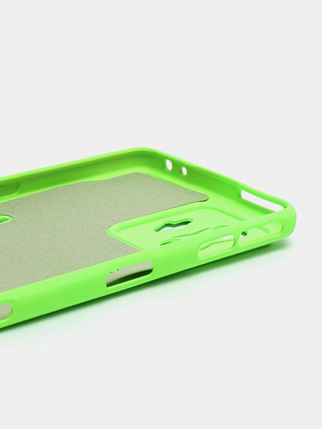 Лайм чехол XIAOMI POCO f4 GT, с защитой камеры и бархатом внутри