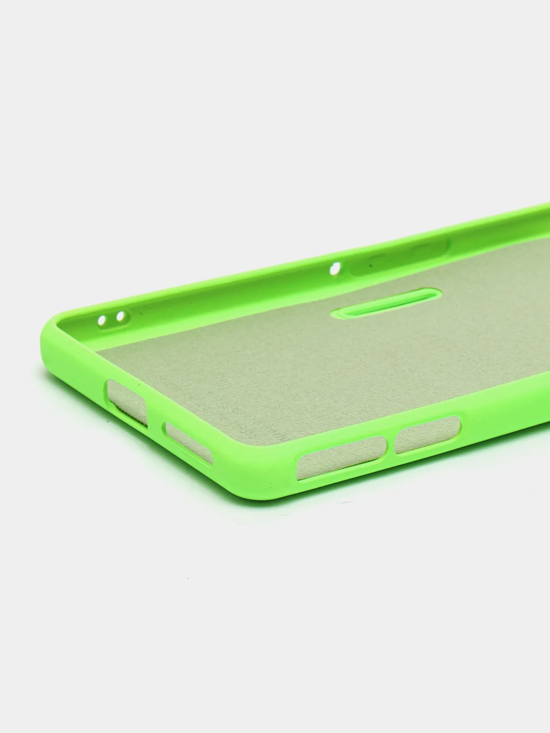 Лайм чехол XIAOMI POCO f4 GT, с защитой камеры и бархатом внутри