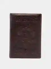 Коричневый обложка на паспорт с гербом/Обложка для паспорта/Обложка для паспорта с гербом