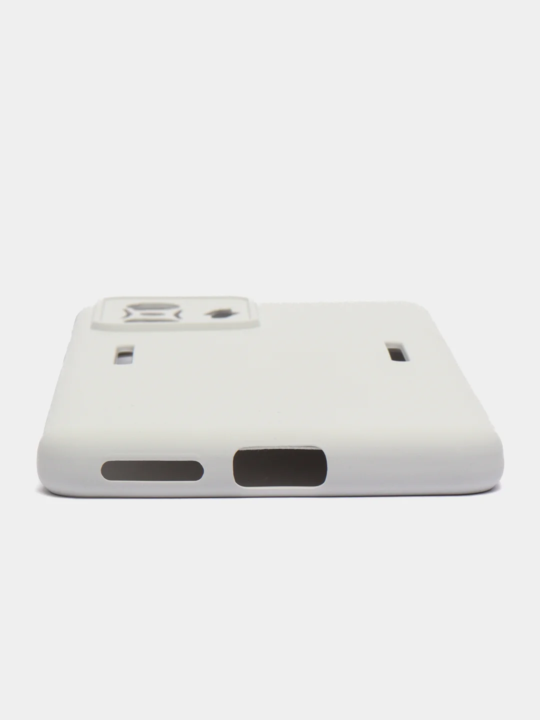 Белый чехол XIAOMI POCO f4 GT, с защитой камеры и бархатом внутри