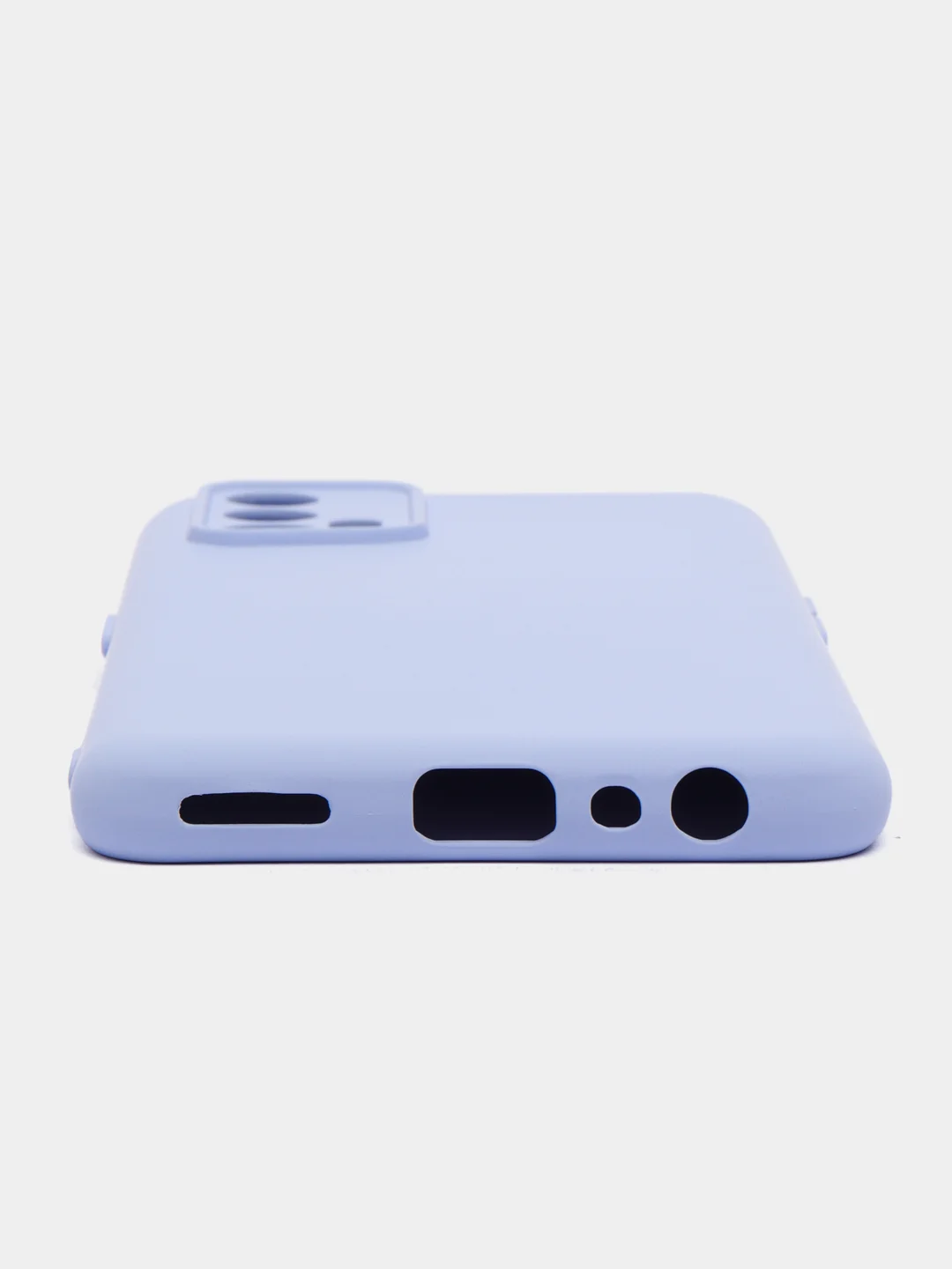 Белый чехол REALME GT NEO 2T с защитой камеры и бархатом внутри