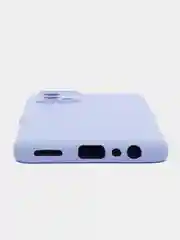 Белый чехол REALME GT NEO 2T с защитой камеры и бархатом внутри