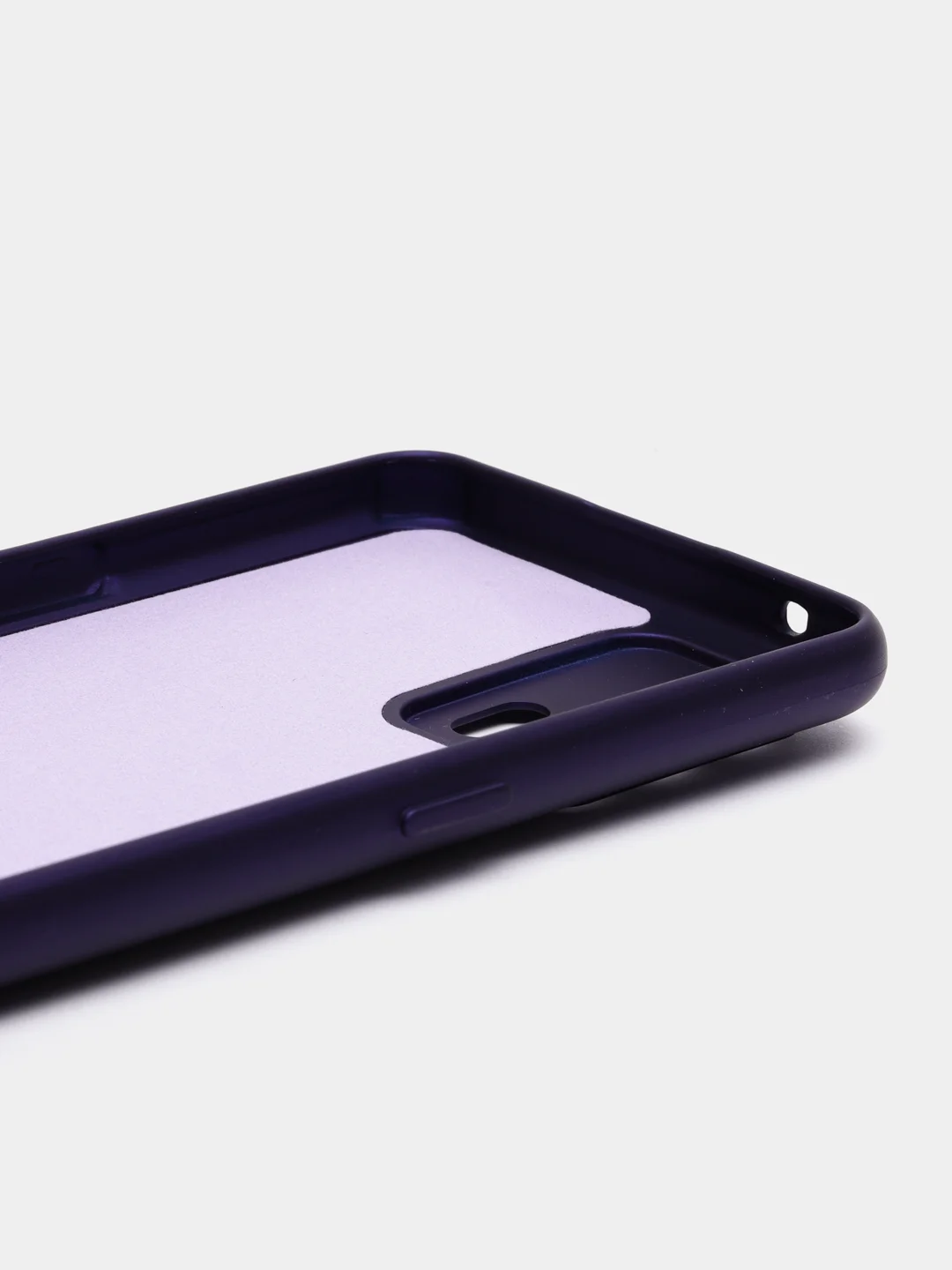 Фиолетовый чехол REALME GT NEO 2T с защитой камеры и бархатом внутри