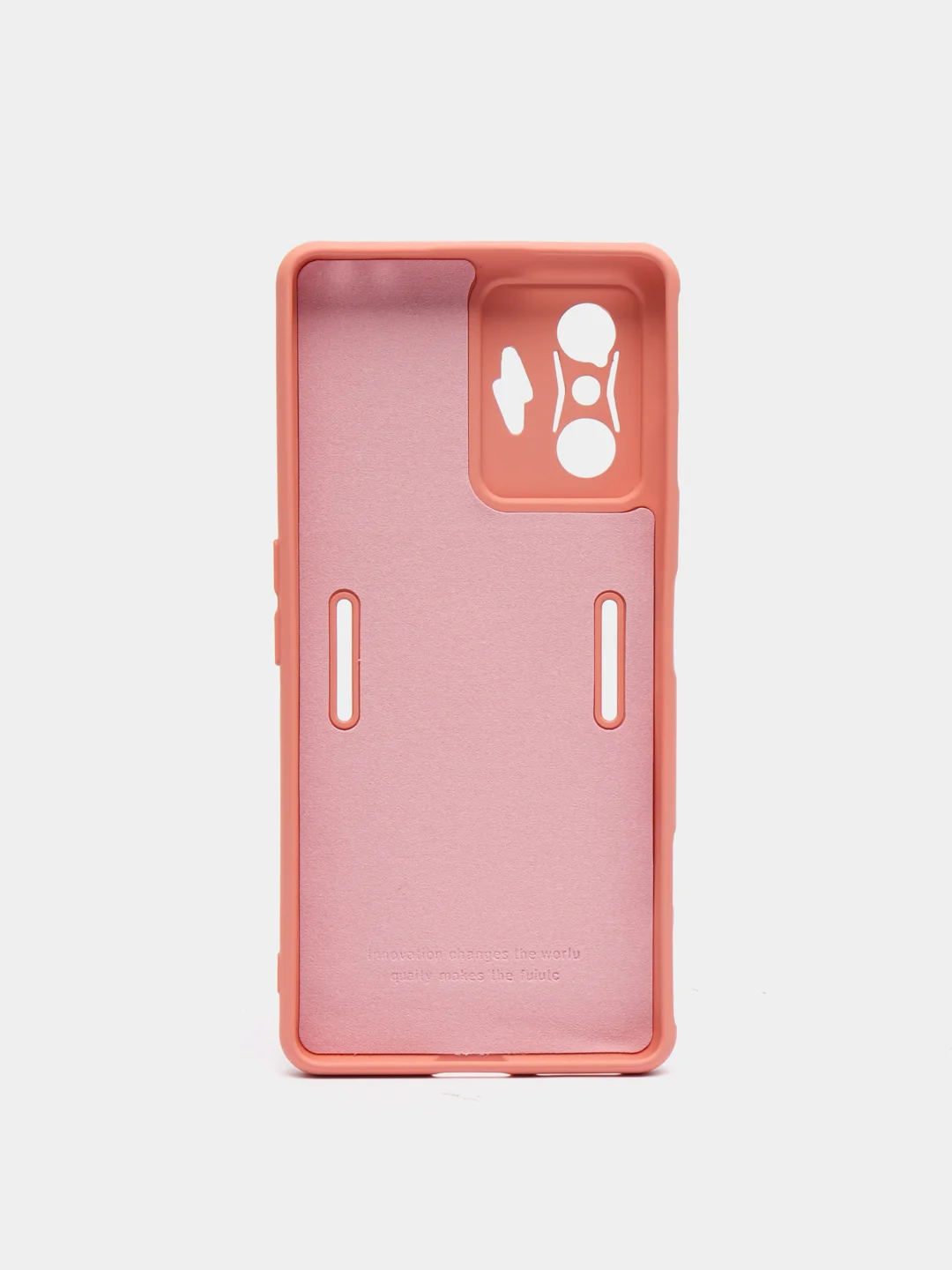 Бежевый чехол XIAOMI POCO f4 GT, с защитой камеры и бархатом внутри