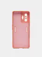 Бежевый чехол XIAOMI POCO f4 GT, с защитой камеры и бархатом внутри