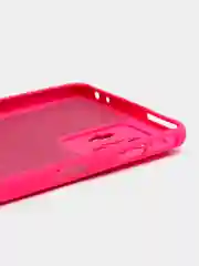 Фуксия чехол XIAOMI POCO f4 GT, с защитой камеры и бархатом внутри