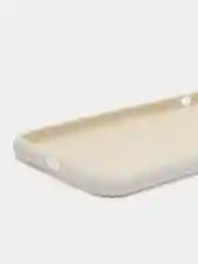 Белый чехол не пачкающийся с бархатом внутри IPHONE 11