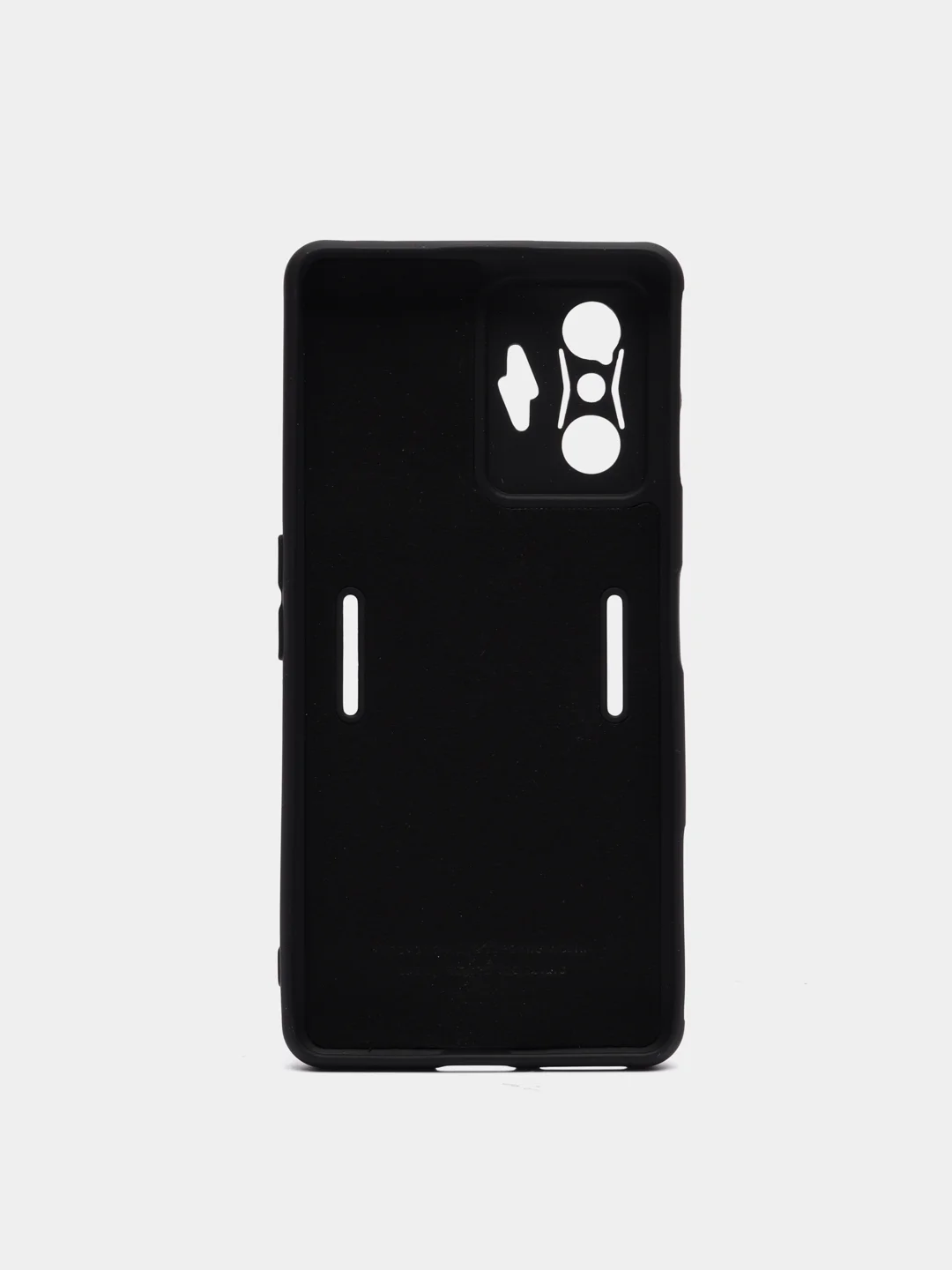 Черный чехол XIAOMI POCO f4 GT, с защитой камеры и бархатом внутри