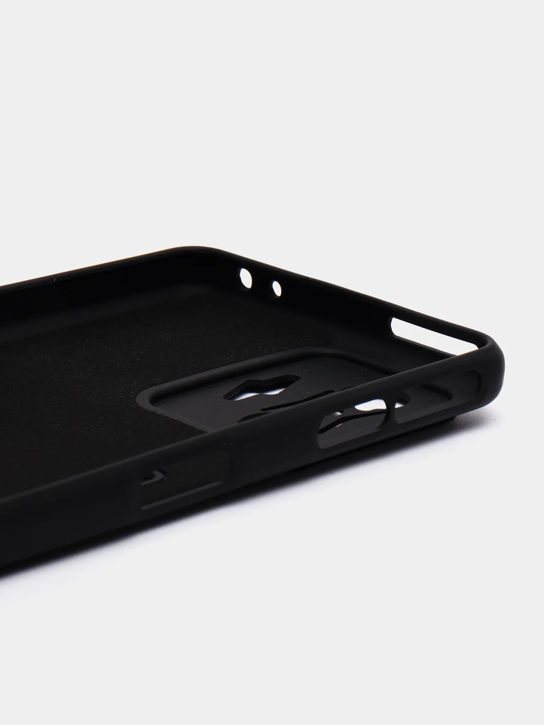 Черный чехол XIAOMI POCO f4 GT, с защитой камеры и бархатом внутри