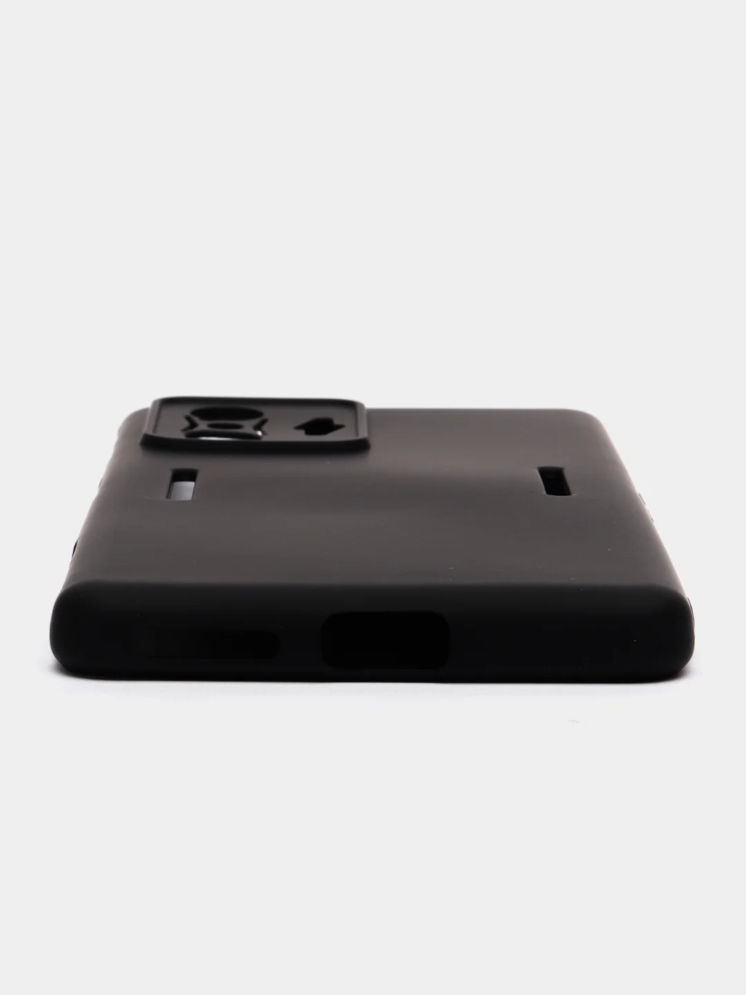 Черный чехол XIAOMI POCO f4 GT, с защитой камеры и бархатом внутри