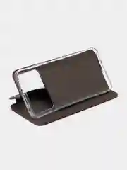 Бордовый чехол-книжка Xiaomi POCO X4 Pro 5G