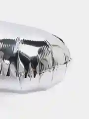 Серебряный воздушный шар "Цифра", серебряный, фольгированный, для украшения, 67 см