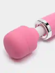 Розовый мощный вибратор