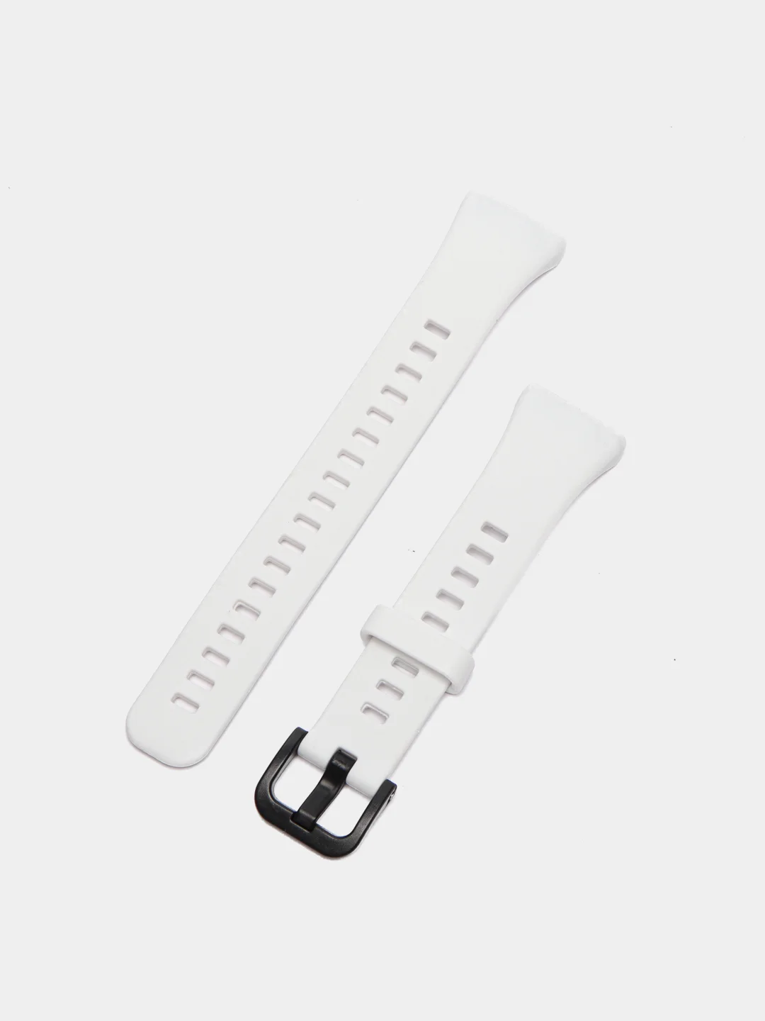 Белый силиконовый ремешок для Huawei Band 6 / Honor Band 6