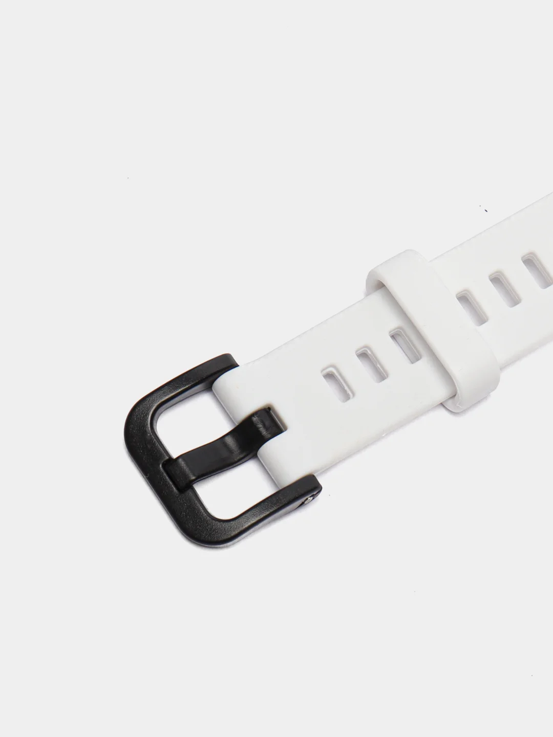 Белый силиконовый ремешок для Huawei Band 6 / Honor Band 6