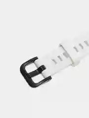 Белый силиконовый ремешок для Huawei Band 6 / Honor Band 6