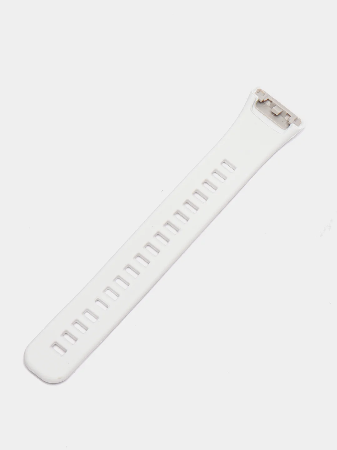 Белый силиконовый ремешок для Huawei Band 6 / Honor Band 6