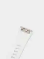 Белый силиконовый ремешок для Huawei Band 6 / Honor Band 6
