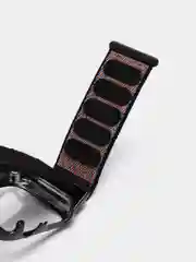 Хром ремешок для Apple Watch 7 series c защитным стеклом бампером, 41, 45 мм нейлоновый