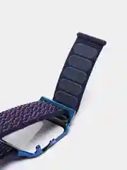 Морской ремешок для Apple Watch 7 series c защитным стеклом бампером, 41, 45 мм нейлоновый