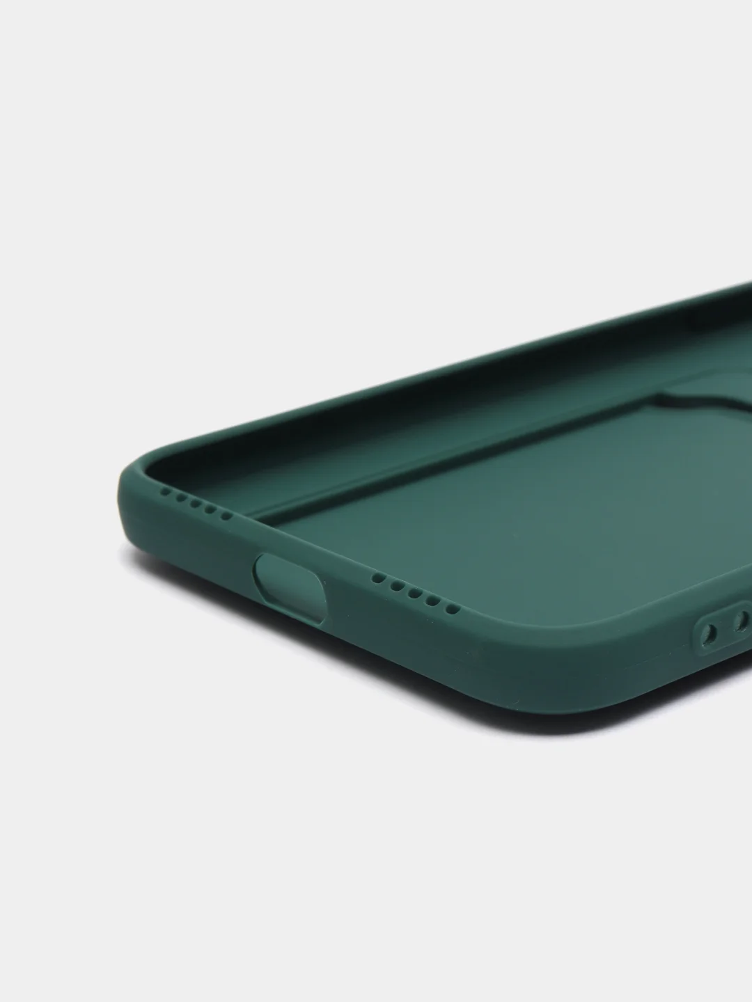 Зеленый чехол для iPhone 11, 12, 13, Pro, Max, 7, 8, Plus, с карманом для карт, защита камеры