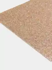 Бежевый кожзам с мелкими блестками искуственная кожа для бантиков