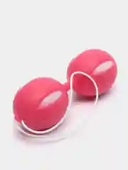 Розовый вагинальный тренажёр "Тренажёр шарики Кегеля""Kegel Balls"