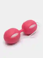 Розовый вагинальный тренажёр "Тренажёр шарики Кегеля""Kegel Balls"