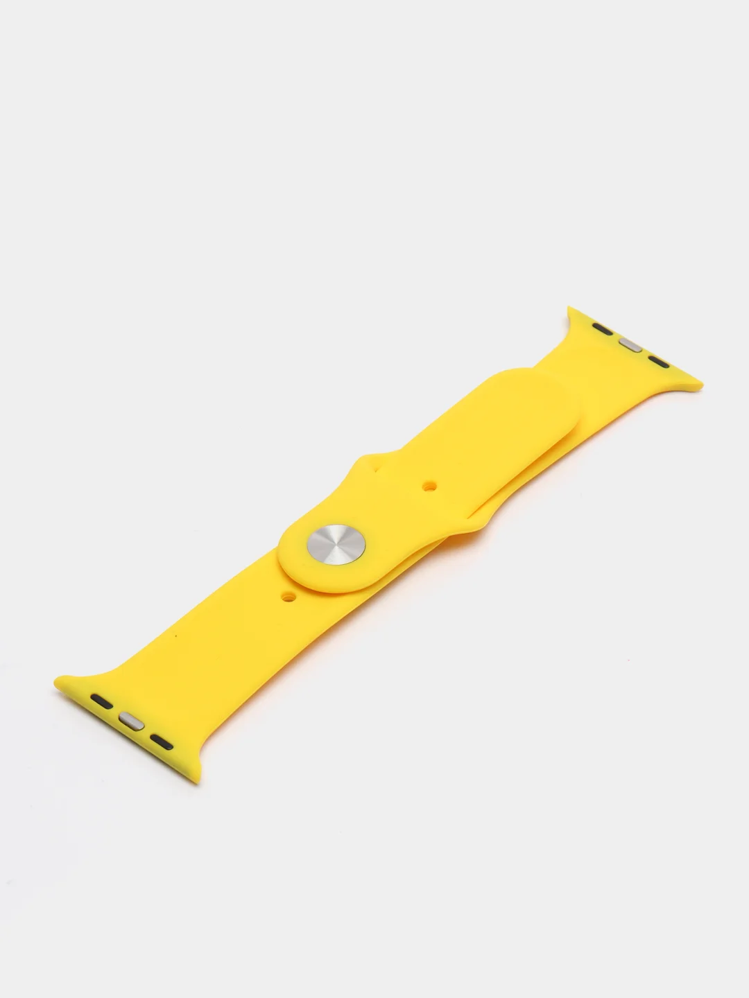 Желтый силиконовый ремешок для Apple Watch на 38/40мм и 42/44 мм