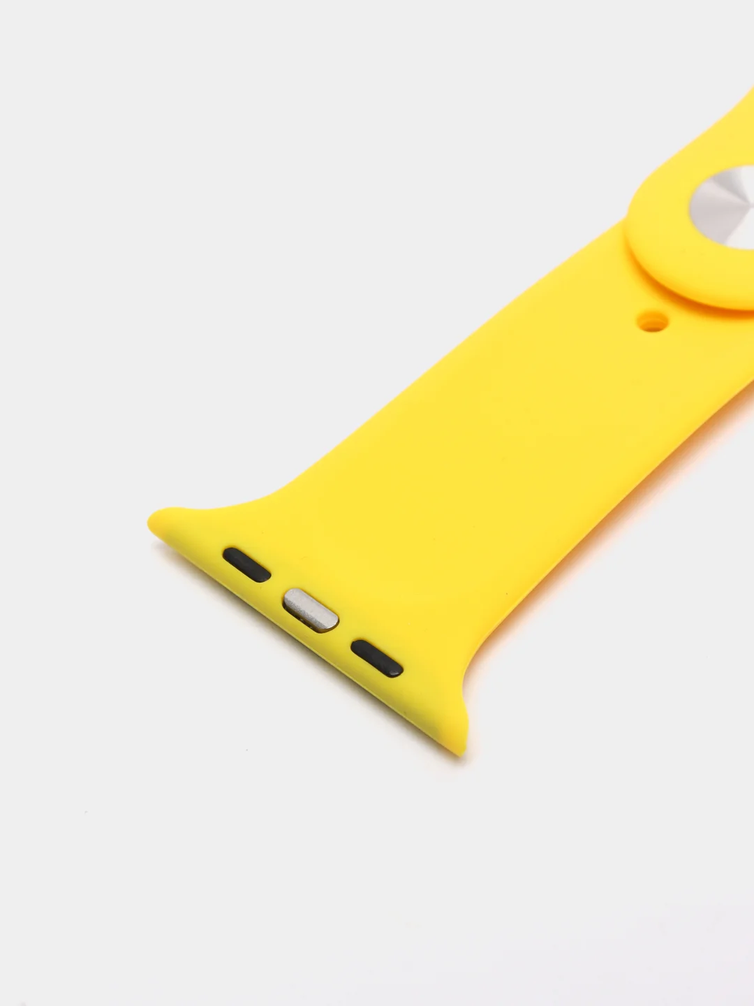 Желтый силиконовый ремешок для Apple Watch на 38/40мм и 42/44 мм